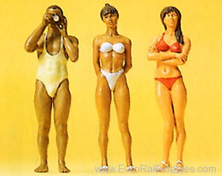 Preiser 63064 Photographer/bathers 1:32 