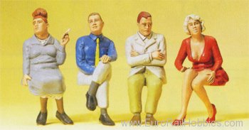 Preiser 63090 Seated Travellers