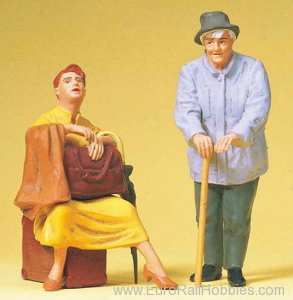 Preiser 63093 Travelling Woman
