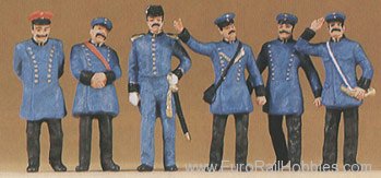 Preiser 65302 1900's Bav rr personnel 