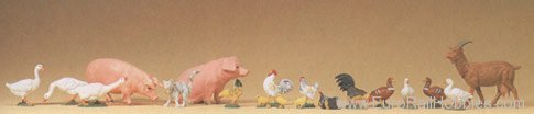 Preiser 65326 Animals small assorted