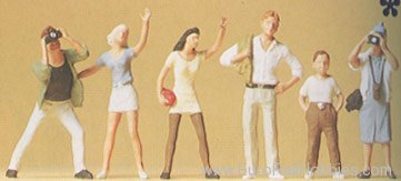 Preiser 65333 Recreation and Sports -- Spectators 1:43 