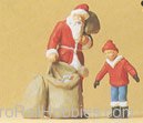 Preiser 65335 Santa Claus, child 1:43 