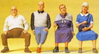 Preiser 65351 Seated Travellers