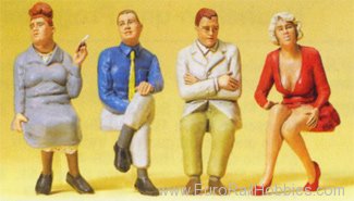 Preiser 65352 Seated Travellers