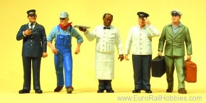 Preiser 65355 US Railway Personnel