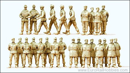 Preiser 72535 German Federal Armed Forces at the Barrack Ya