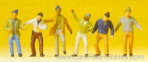 Preiser 74008 Workers - 1/100 Scale 