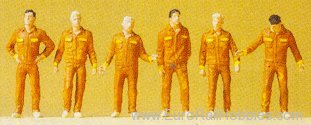 Preiser 74009 Mechanics - 1/100 Scale 