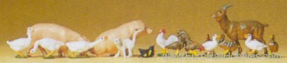 Preiser 75014 Set of small animals  1:120