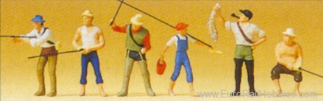 Preiser 75022 Recreation and Sport -- Fisherman  1:120