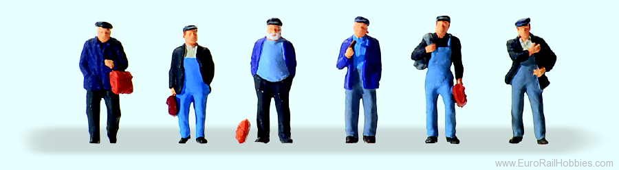 Preiser 75051 Industrial Workers & Dockers  1:120