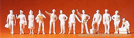 Preiser 77101 PR-77101 USAAF 1942-45. 12 figures 1:144