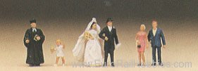 Preiser 79057 Wedding Group -- Protestant 