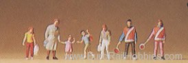 Preiser 79109 Pedestrians -- School Crossing Patrol 