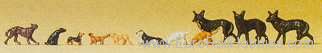 Preiser 79122 Animals -- Hounds 