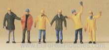 Preiser 79142 Workers -- Workers in Protective Clothing 
