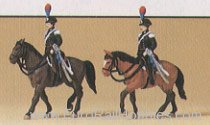 Preiser 79151 Police -- Guards on Horseback, Italian 