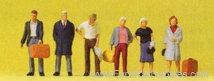 Preiser 79187 Standing Travellers