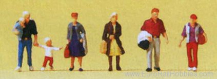 Preiser 79198 Walking Passengers