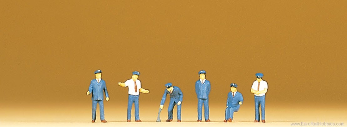Preiser 79207 Railroad Personnel -- Japanese 