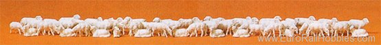 Preiser 79252 Shepherd's Flock, 60 figures