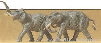 Preiser 79710 Animals -- Elephants 