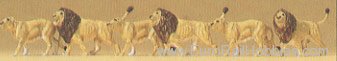 Preiser 79713 Animals -- Lions 