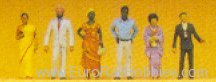 Preiser 80902 Pedestrians -- Foreign Visitors 1:200 for Arc