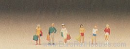 Preiser 88522 Travelers -- Teenage Travelers 
