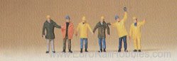 Preiser 88537 Workers -- w/Protective Clothing 
