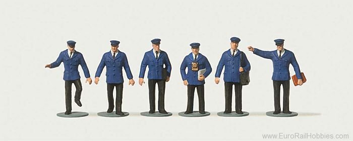 Preiser MER0212529 Merten German Railroad Staff