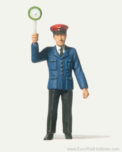 Preiser MER0240007 Merten German Railroad Platform Dispatcher wi