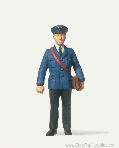 Preiser MER0240008 Merten German Railroad Train Guard