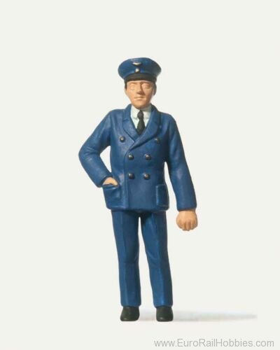 Preiser MER0240011 Merten German Railroad Conductor