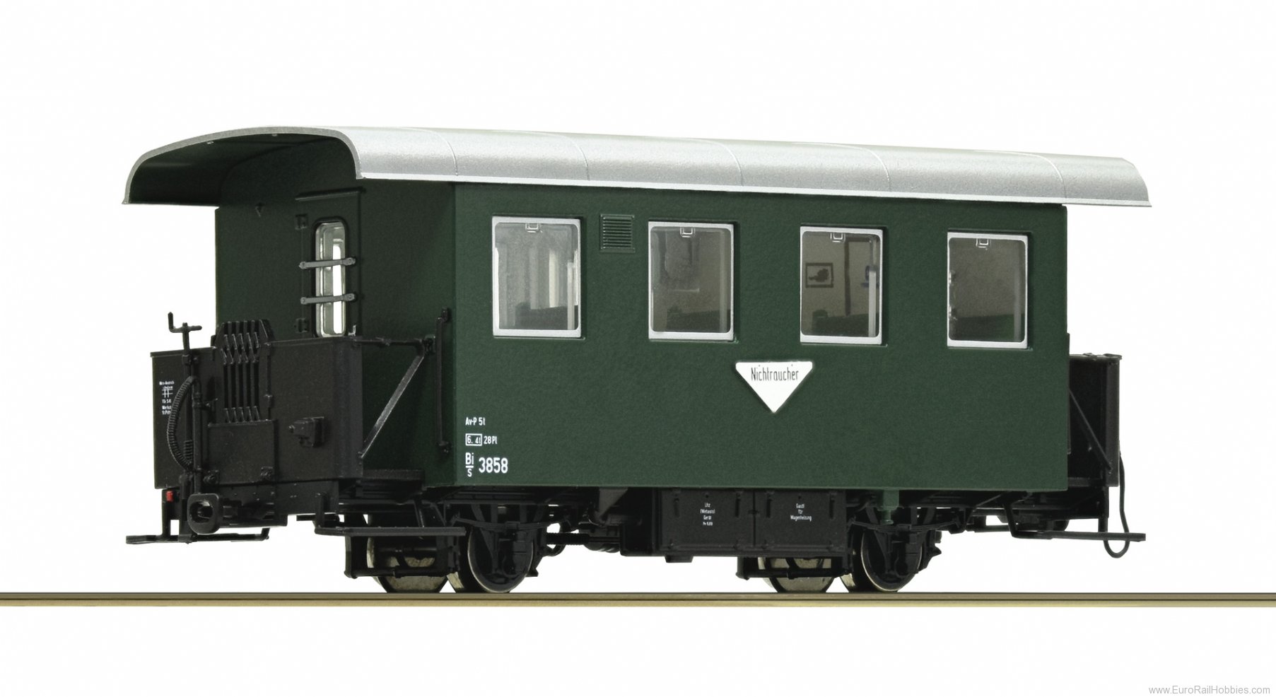 Roco 34100 Narrow-gauge ribbed wagon, ÃBB (Factory So