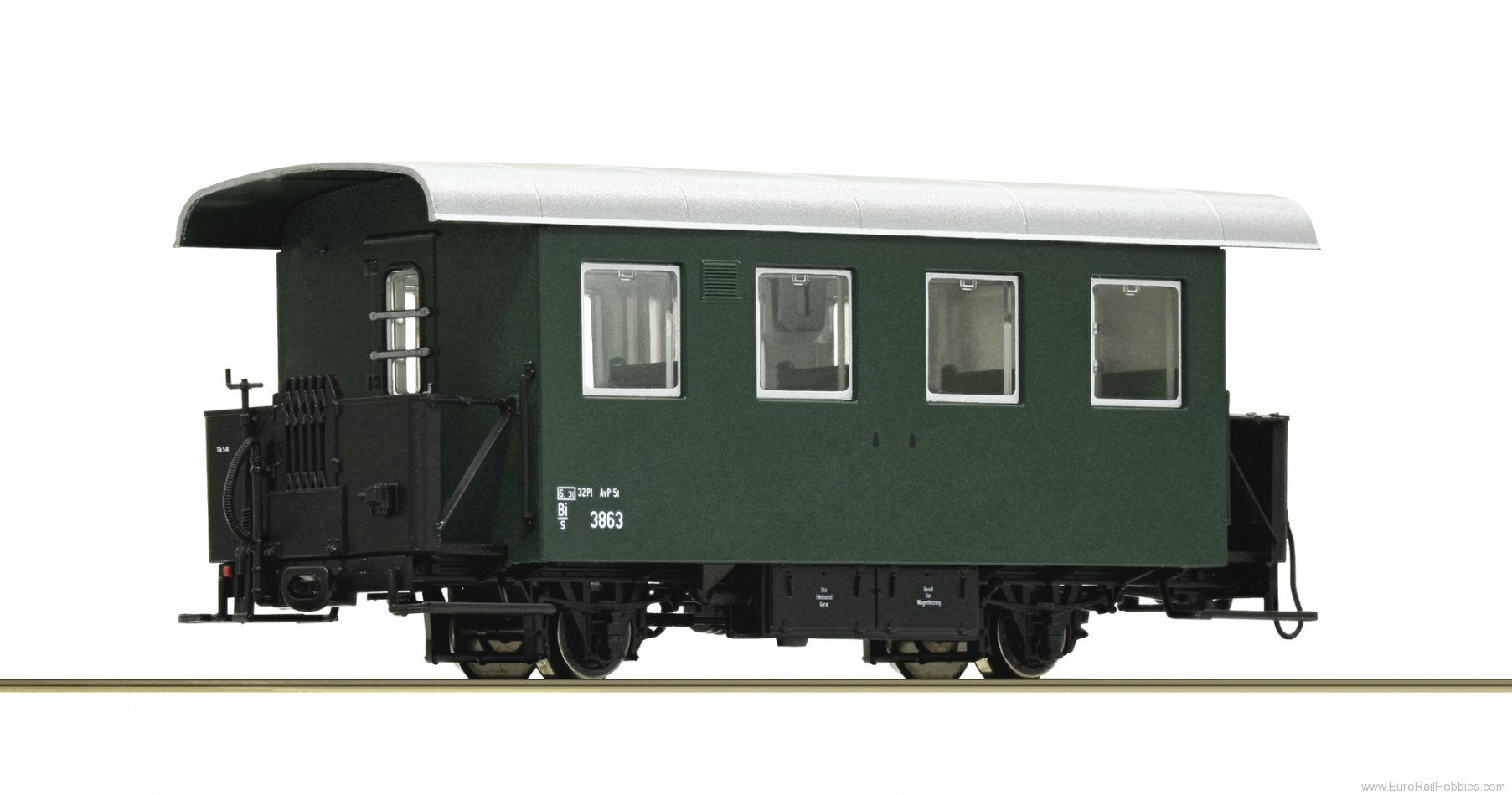 Roco 34101 Narrow-gauge ribbed wagon, ÃBB