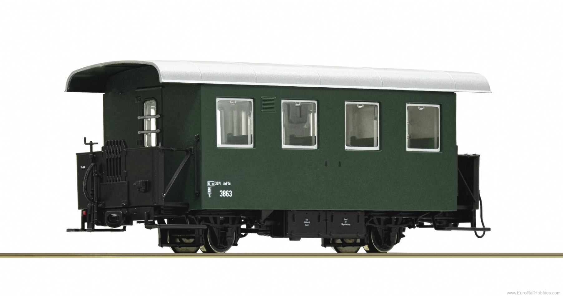 Roco 34101 Narrow-gauge ribbed wagon, ÃBB (Factory So