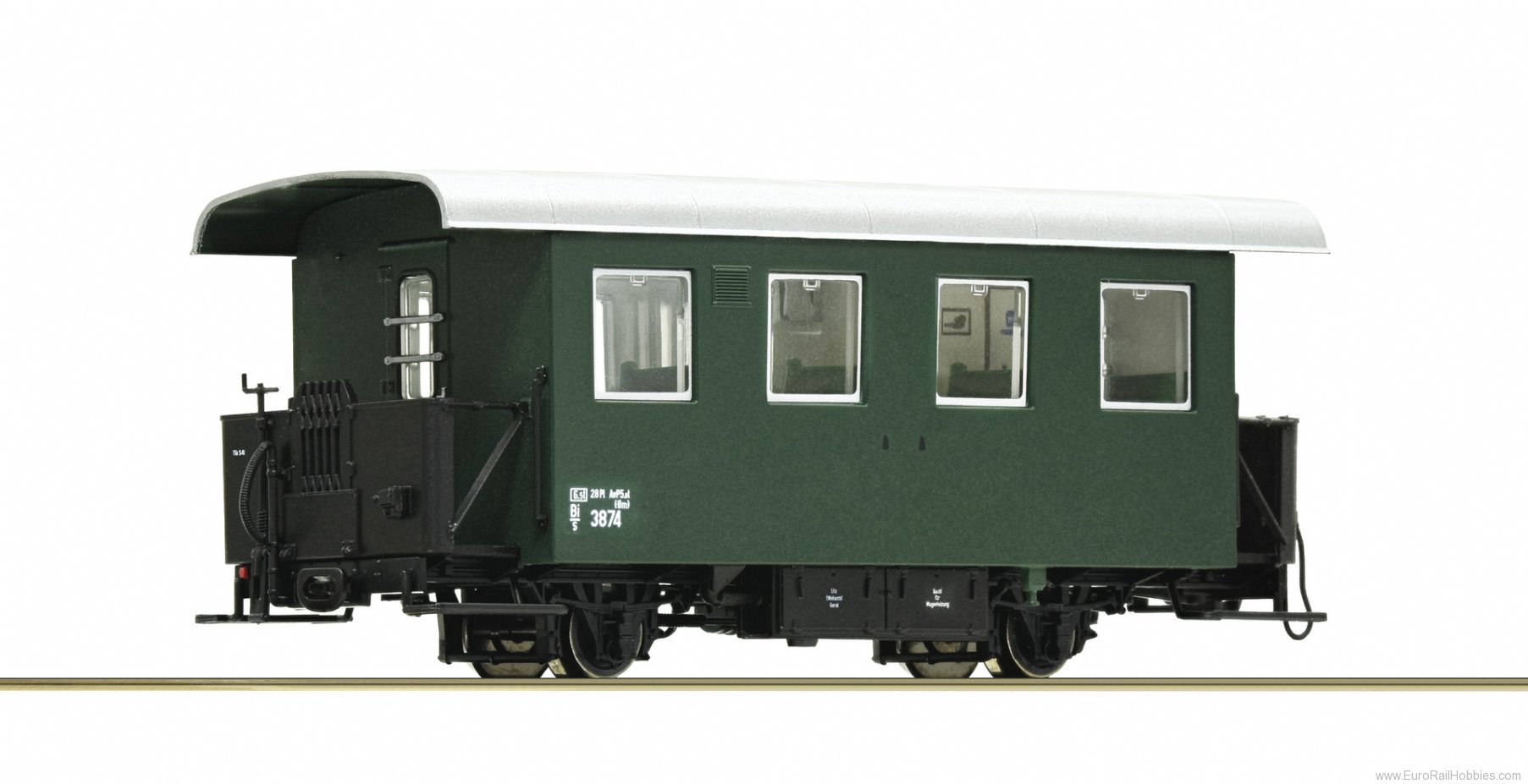 Roco 34102 Narrow-gauge ribbed wagon, ÃBB