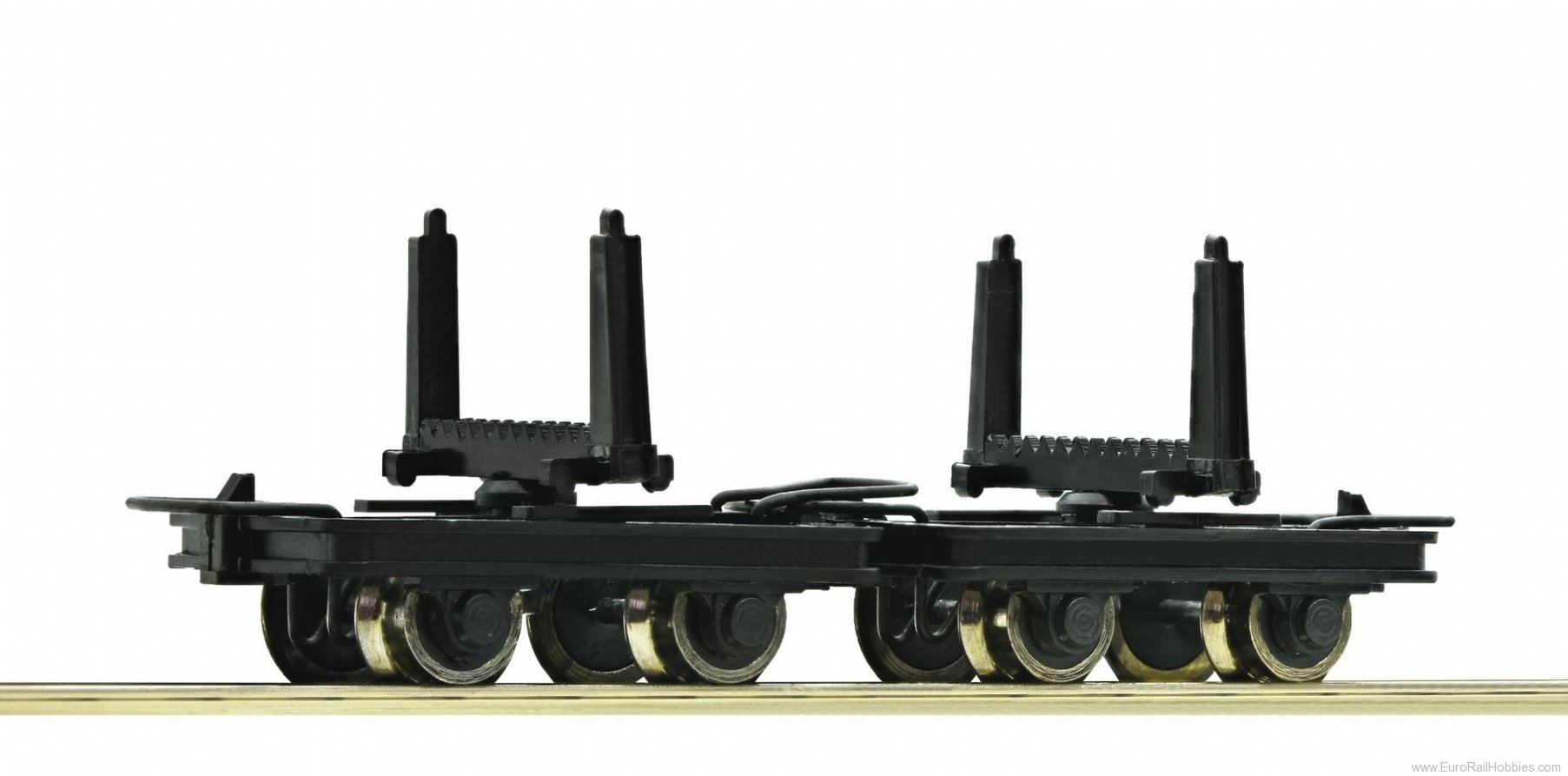 Roco 34602 2 Unit Pivoted Bolster Truck Set