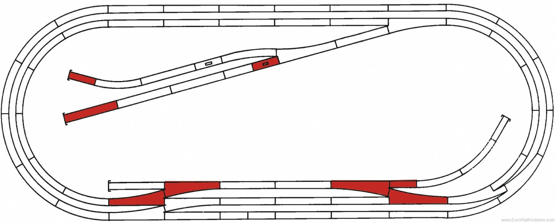 Roco 42013 ROCO LINE Track Set E