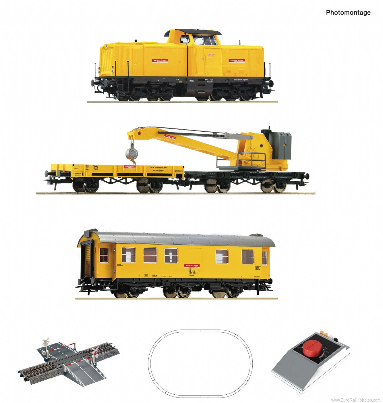 Roco 5100002 Analogue start set: Diesel locomotive class 2