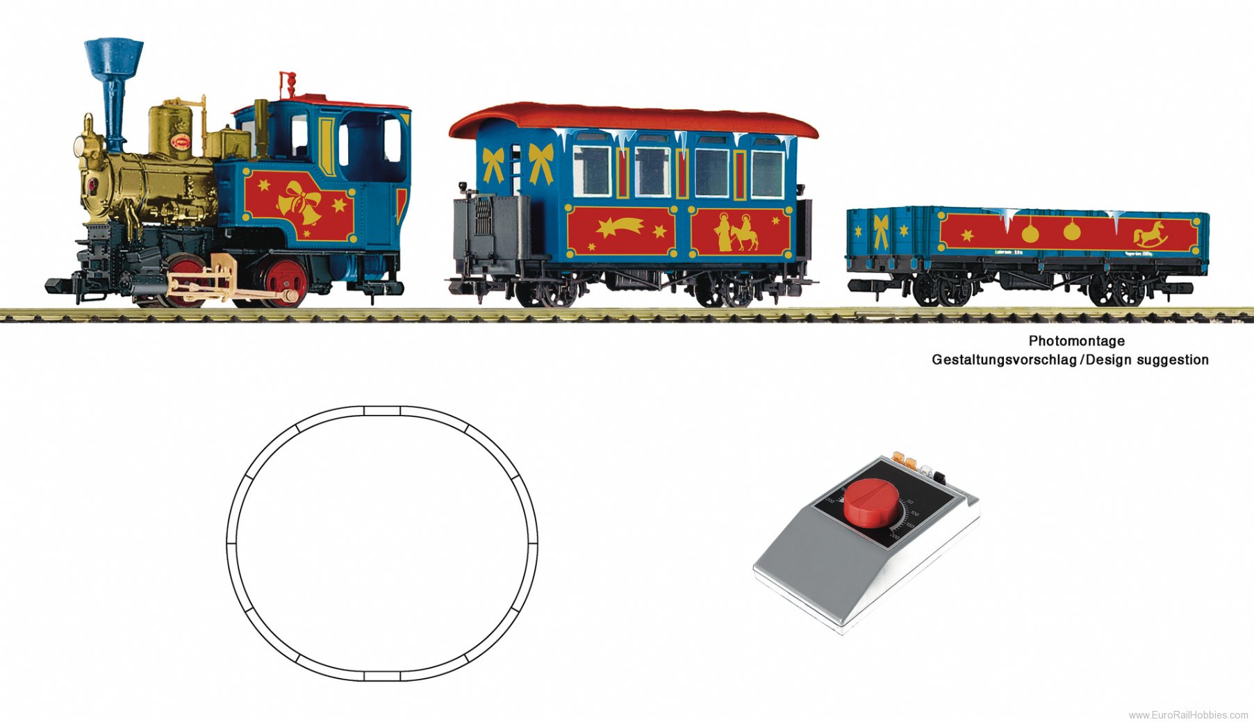 Roco 5100003 Analogue start set: Christmas Train