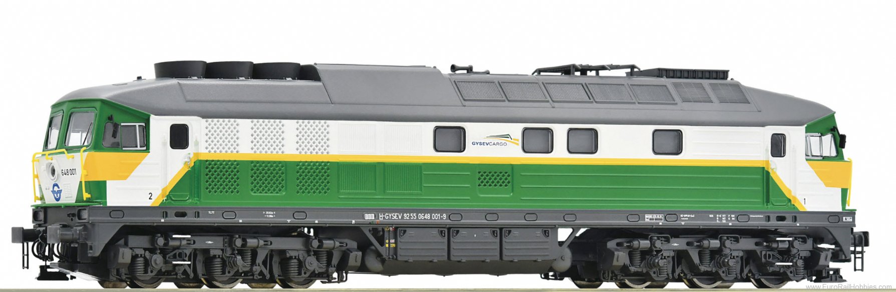 Roco 52464 Gysev Diesel locomotive class 648 (Factory So
