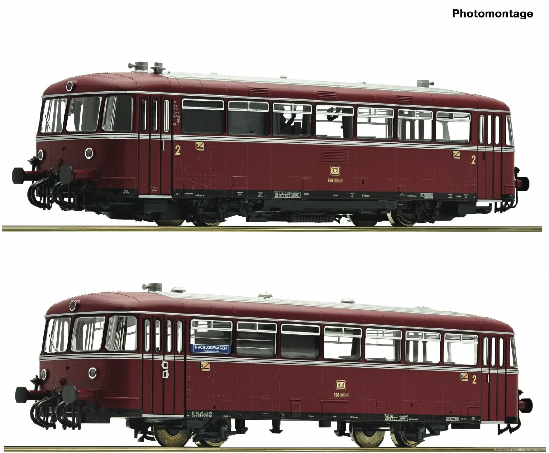 Roco 52635 DB Railbus class 798/998, DCC w/Sound