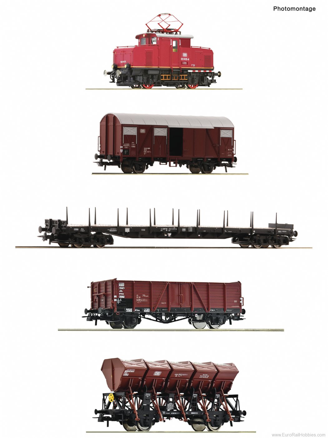 Roco 5500003 Roco DB 5-Piece Train Set: 'Oberammergau'