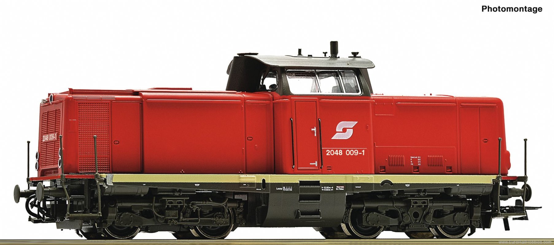 Roco 58561 OBB Diesel locomotive class 2048 (Marklin AC 