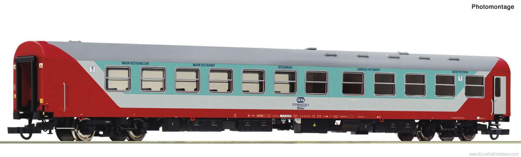 Roco 6200014 Dining coach, PKP