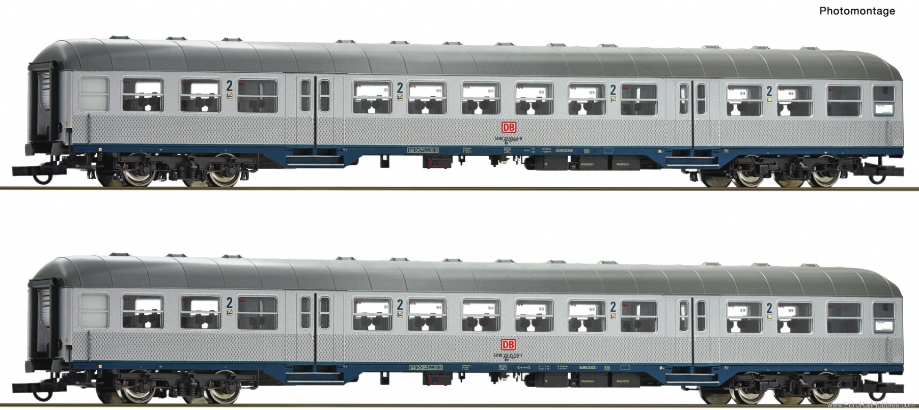 Roco 6200035 2-piece set 2: Commuter coaches, DB AG
