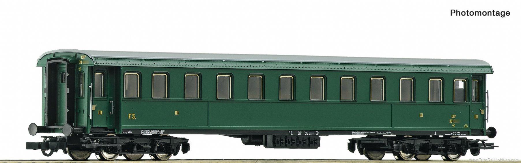 Roco 6200094 Roco FC 3rd class Passenger Coach